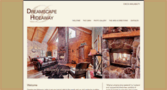 Desktop Screenshot of dreamscapehideaway.com